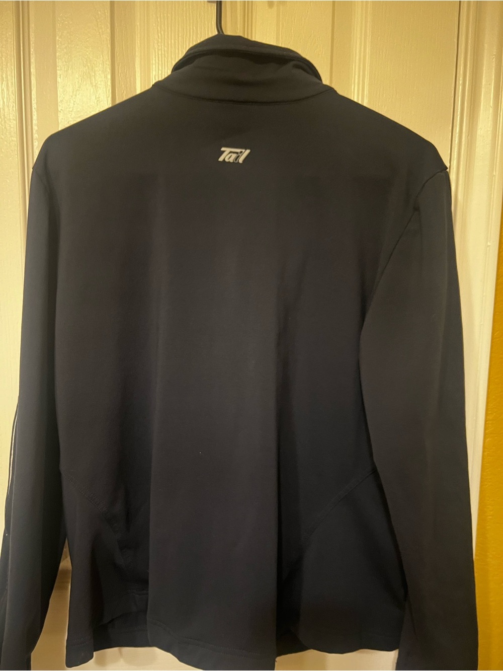 Tail Tech ThermoCool Pro Performance Jacket Black Silver Golf Tennis, Size L - Picture 7 of 12